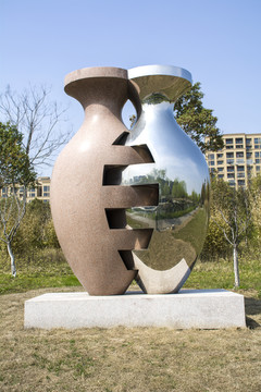芜湖雕塑公园瓶合