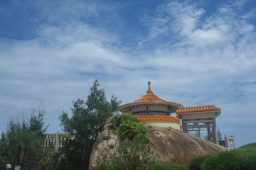南海寺的天空