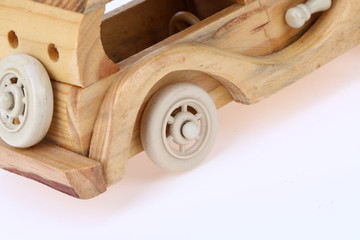 儿童玩具木制小汽车