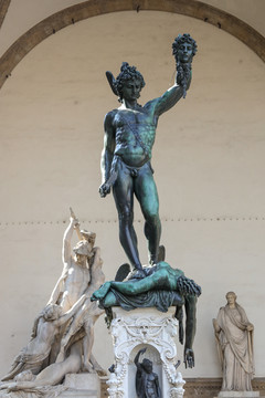 佛罗伦萨领主广场雕塑帕修斯