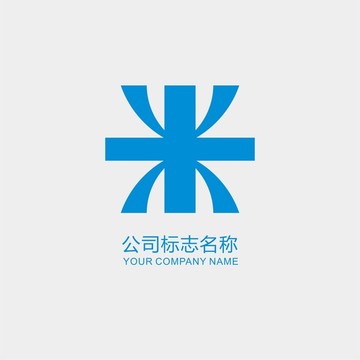 米字logo标志