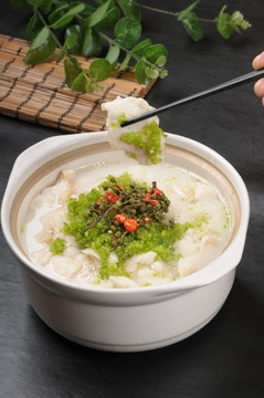 青椒雪花鱼