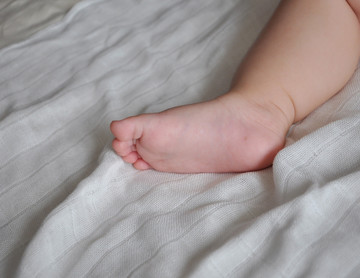 婴儿的小脚