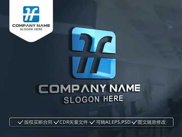 HF字母LOGO