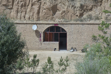内蒙古窑洞
