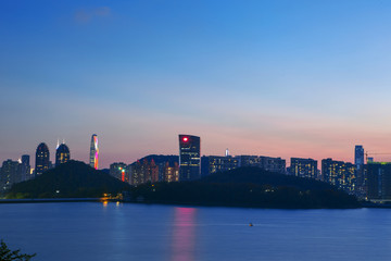 深圳罗湖绿道夜景