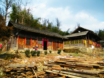 隆回虎形山瑶族村寨