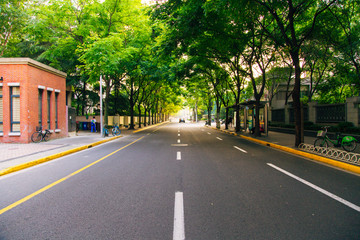 上海街道马路