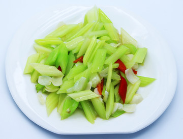 清炒西芹