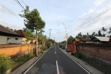 巴厘岛街和路