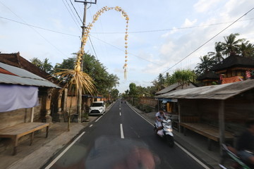 巴厘岛街和路