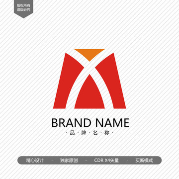 X字母LOGO