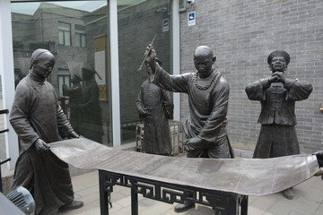 北京五人上书雕塑