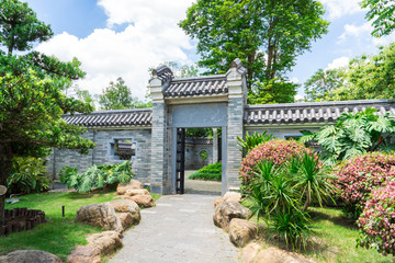 中式别墅庭院大门