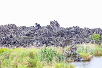 五大连池火山岩石