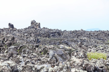 五大连池火山岩石