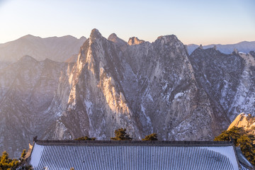 古建筑与华山