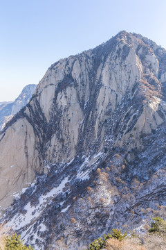 陕西旅游华山风光