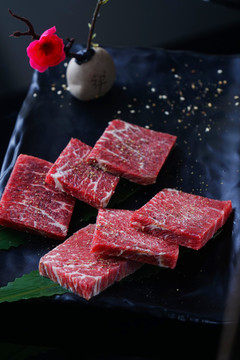雪花牛肉