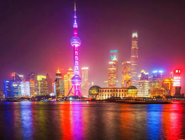 上海 东方明珠夜景