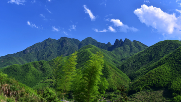 武夷山脉纯自然生态风景