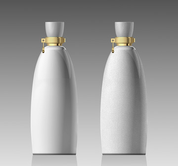 白瓷裂纹釉酒瓶