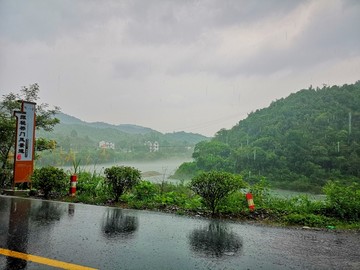 雨中即景