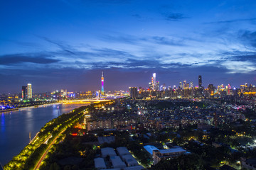 广州高清夜景