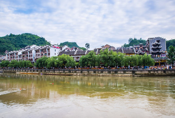贵州镇远临河民居