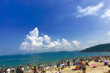 大海沙滩风景