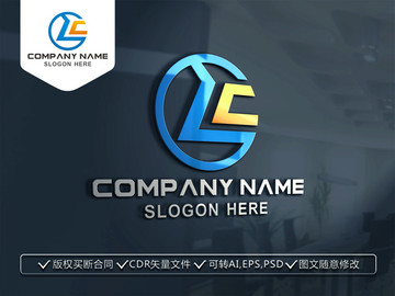 LC标志LOGO设计