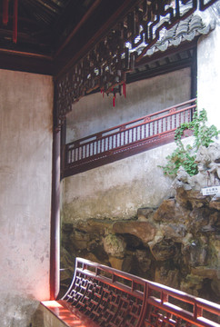 中式古典长廊