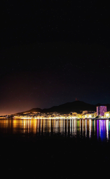 夜晚的城市