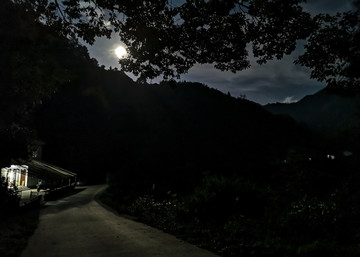 乡村夜景