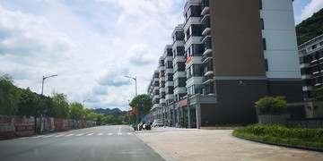 小镇街景