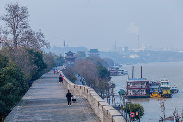 江西赣州古城墙老城墙风光