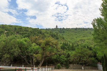 山西洪洞霍山风景