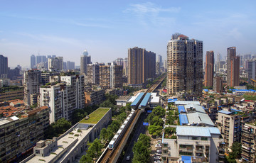 大智路地铁站俯瞰