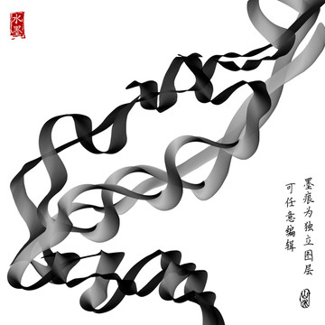 水墨元素