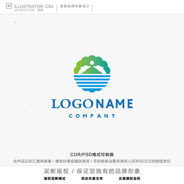海豚logo