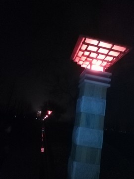 夜景柱