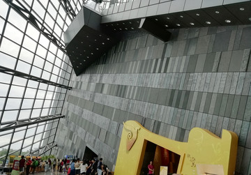 台湾台北宜兰博物馆幕墙玻玻璃建