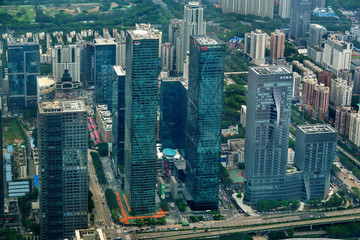 深圳CBD高层建筑