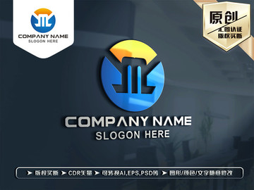 M字母LOGO设计