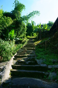 高山台阶
