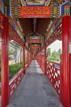 高清中式长廊