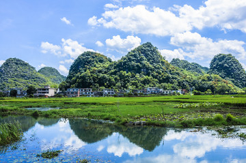 山水田园风光