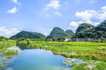山水田园风光