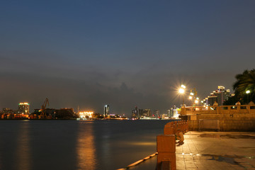 珠江边夜景