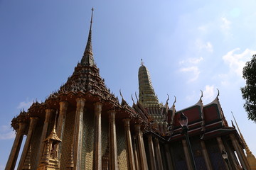 泰式古建筑尖塔